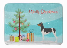 Load image into Gallery viewer, Brazilian Terrier Christmas Machine Washable Memory Foam Mat BB8477RUG