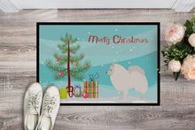Load image into Gallery viewer, German Spitz Christmas Doormat - 24x36 Decorative Floor Mat – Indoor/Outdoor Rug with Artistic Flair BB8479JMAT