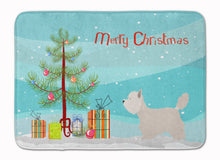 Load image into Gallery viewer, Westie Christmas Machine Washable Memory Foam Mat BB8480RUG