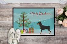 Load image into Gallery viewer, Miniature Pinscher Christmas Doormat - 24x36 Decorative Floor Mat – Indoor/Outdoor Rug with Artistic Flair BB8485JMAT