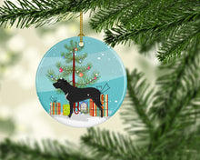 Load image into Gallery viewer, Broholmer Danish Mastiff Christmas Ornament - Round Ceramic Ornament – Artist-Designed Keepsake Decoration BB8490CO1