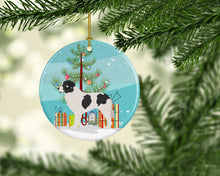 Load image into Gallery viewer, Landseer Christmas Ornament - Round Ceramic Ornament – Artist-Designed Keepsake Decoration BB8493CO1