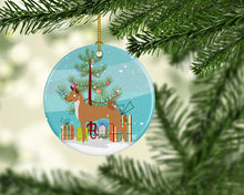 Load image into Gallery viewer, Telomian Christmas Ornament - Round Ceramic Ornament – Artist-Designed Keepsake Decoration BB8495CO1