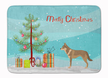 Load image into Gallery viewer, Czechoslovakian Wolfdog Christmas Machine Washable Memory Foam Mat BB8497RUG