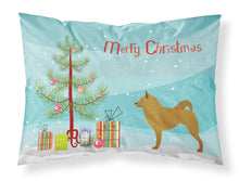 Load image into Gallery viewer, Finnish Spitz Christmas Fabric Standard Pillowcase – Artistic Decorative Front, White Back BB8505PILLOWCASE