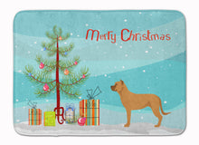 Load image into Gallery viewer, Alano Espanol Spanish Bulldog Christmas Machine Washable Memory Foam Mat BB8506RUG