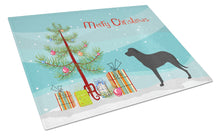 Load image into Gallery viewer, Majorca Shepherd Dog Christmas Glass Cutting Boards – Durable, Decorative Kitchen Art Large BB8508LCB