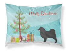 Load image into Gallery viewer, Swedish Lapphund Christmas Fabric Standard Pillowcase – Artistic Decorative Front, White Back BB8509PILLOWCASE