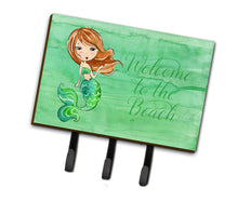 Load image into Gallery viewer, Mermaid Welcome Green Leash or Key Holder BB8515TH68