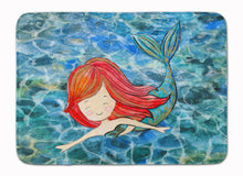 Load image into Gallery viewer, Mermaid Swimming Machine Washable Memory Foam Mat BB8518RUG