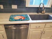 Load image into Gallery viewer, Crab Dish Drying Mat – Absorbent, Artistic Kitchen Essentials BB8523DDM