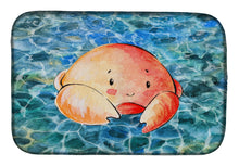 Load image into Gallery viewer, Crab Dish Drying Mat – Absorbent, Artistic Kitchen Essentials BB8523DDM