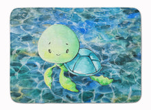 Load image into Gallery viewer, Sea Turtle Machine Washable Memory Foam Mat BB8525RUG