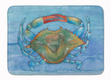 Load image into Gallery viewer, Blue Crab Machine Washable Memory Foam Mat BB8527RUG