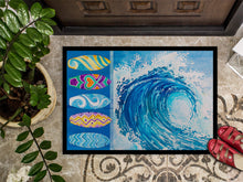 Load image into Gallery viewer, Surf Boards and Wave Doormat - 24x36 Decorative Floor Mat – Indoor/Outdoor Rug with Artistic Flair BB8528JMAT