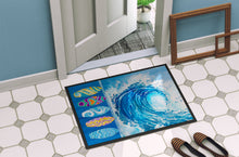 Load image into Gallery viewer, Surf Boards and Wave Doormat - 24x36 Decorative Floor Mat – Indoor/Outdoor Rug with Artistic Flair BB8528JMAT