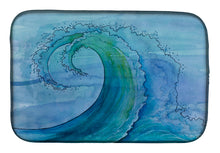 Load image into Gallery viewer, Abstract Wave Dish Drying Mat – Absorbent, Artistic Kitchen Essentials BB8531DDM