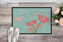Load image into Gallery viewer, Flamingo Welcome Doormat - 18x27 Decorative Floor Mat – Indoor/Outdoor Rug with Artistic Flair BB8532MAT