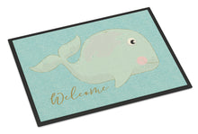 Load image into Gallery viewer, Whale Welcome Doormat - 18x27 Decorative Floor Mat – Indoor/Outdoor Rug with Artistic Flair BB8533MAT