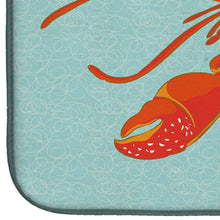 Load image into Gallery viewer, Lobster Welcome Dish Drying Mat – Absorbent, Artistic Kitchen Essentials BB8534DDM