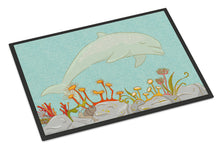 Load image into Gallery viewer, Dolphin Underwater Scene Doormat - 18x27 Decorative Floor Mat – Indoor/Outdoor Rug with Artistic Flair BB8537MAT
