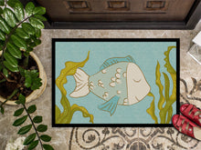 Load image into Gallery viewer, Blue Fish Doormat - 24x36 Decorative Floor Mat – Indoor/Outdoor Rug with Artistic Flair BB8545JMAT