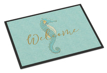 Load image into Gallery viewer, Seahorse Welcome Doormat - 18x27 Decorative Floor Mat – Indoor/Outdoor Rug with Artistic Flair BB8547MAT