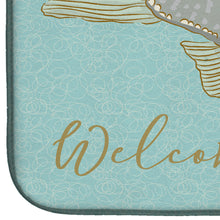Load image into Gallery viewer, Fish Welcome Dish Drying Mat – Absorbent, Artistic Kitchen Essentials BB8550DDM