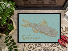 Load image into Gallery viewer, Fish Welcome Doormat - 18x27 Decorative Floor Mat – Indoor/Outdoor Rug with Artistic Flair BB8550MAT