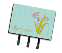 Load image into Gallery viewer, Flowers Welcome Leash or Key Holder BB8552TH68
