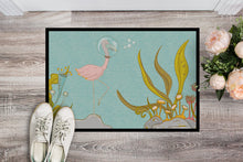 Load image into Gallery viewer, Flamingo Underwater #2 Doormat - 18x27 Decorative Floor Mat – Indoor/Outdoor Rug with Artistic Flair BB8557MAT