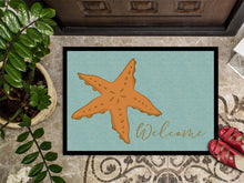 Load image into Gallery viewer, Starfish Welcome Doormat - 18x27 Decorative Floor Mat – Indoor/Outdoor Rug with Artistic Flair BB8559MAT