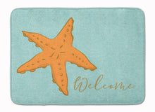Load image into Gallery viewer, Starfish Welcome Machine Washable Memory Foam Mat BB8559RUG