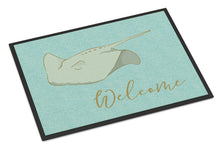 Load image into Gallery viewer, Sting Ray Welcome Doormat - 24x36 Decorative Floor Mat – Indoor/Outdoor Rug with Artistic Flair BB8561JMAT