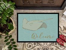 Load image into Gallery viewer, Sting Ray Welcome Doormat - 18x27 Decorative Floor Mat – Indoor/Outdoor Rug with Artistic Flair BB8561MAT