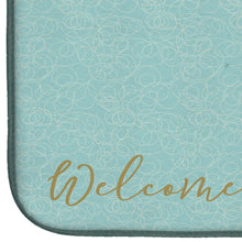Load image into Gallery viewer, Frog Welcome Dish Drying Mat – Absorbent, Artistic Kitchen Essentials BB8563DDM