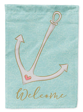 Load image into Gallery viewer, Anchor Welcome Flag Canvas House Size BB8566CHF