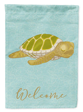 Load image into Gallery viewer, Sea Turtle Welcome Garden Flag - Outdoor Decorative Yard Flag BB8570GF