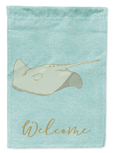 Load image into Gallery viewer, Sting Ray Welcome Garden Flag - Outdoor Decorative Yard Flag BB8571GF