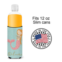 Load image into Gallery viewer, Mermaid with Cat   Hugger for slim cans BB8577MUK