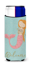 Load image into Gallery viewer, Mermaid with Cat   Hugger for slim cans BB8577MUK