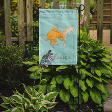 Load image into Gallery viewer, Gold Fish Welcome Garden Flag - Outdoor Decorative Yard Flag BB8579GF