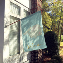 Load image into Gallery viewer, Whale Welcome Flag Canvas House Size BB8586CHF