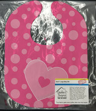 Load image into Gallery viewer, Hearts on Polkadots Baby Bib BB8593BIB