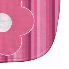 Load image into Gallery viewer, Pink Flower on Stripes Baby Bib BB8595BIB