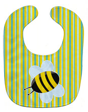 Load image into Gallery viewer, Bee on Stripes Baby Bib BB8597BIB