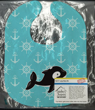 Load image into Gallery viewer, Whale and Anchors Baby Bib BB8602BIB