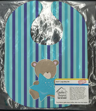 Load image into Gallery viewer, Baby Boy Bear with Star Baby Bib BB8614BIB