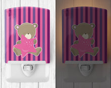 Load image into Gallery viewer, Baby Girl Bear with Star Ceramic Night Light BB8615CNL