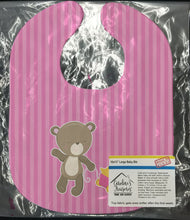 Load image into Gallery viewer, Baby Girl Bear Wagon Baby Bib BB8619BIB